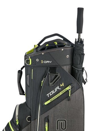 Big Max Aqua Tour 4 cart bag, czarno/szaro/limonkowy
