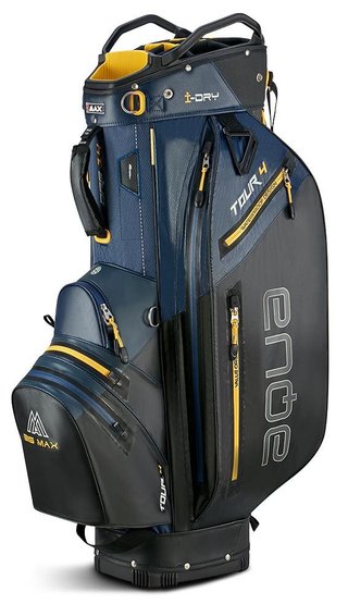 Big Max Aqua Tour 4 cart bag, granatowo/czarno/żółty