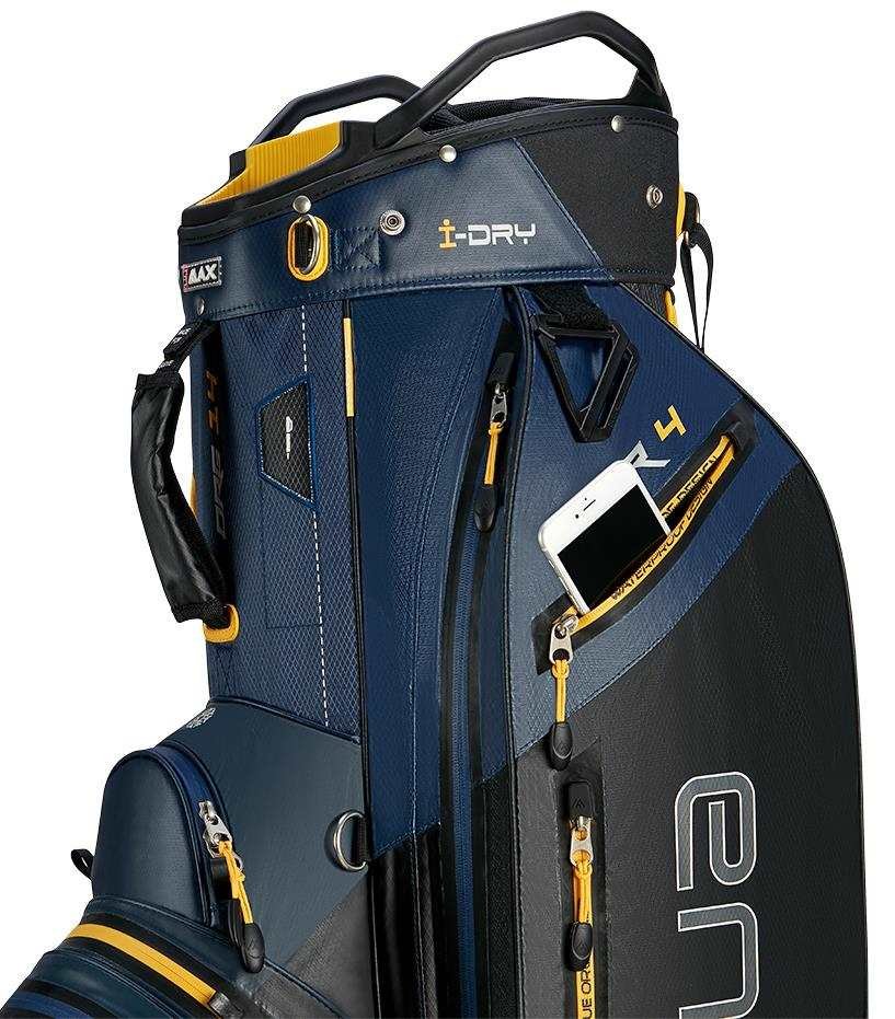 Big Max Aqua Tour 4 cart bag, granatowo/czarno/żółty