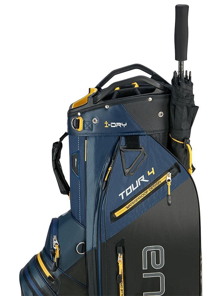 Big Max Aqua Tour 4 cart bag, granatowo/czarno/żółty