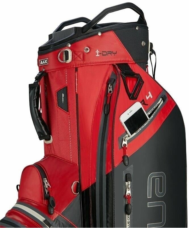 Big Max Aqua Tour 4 cart bag, czerwono/czarny