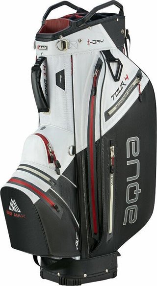 Big Max Aqua Tour 4 cart bag, white/black/merlot
