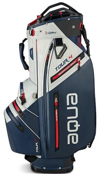 Big Max Aqua Tour 4 cart bag, biało/granatowo/czerwony