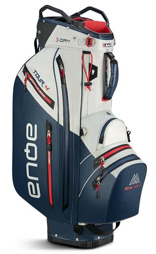 Big Max Aqua Tour 4 cart bag, biało/granatowo/czerwony