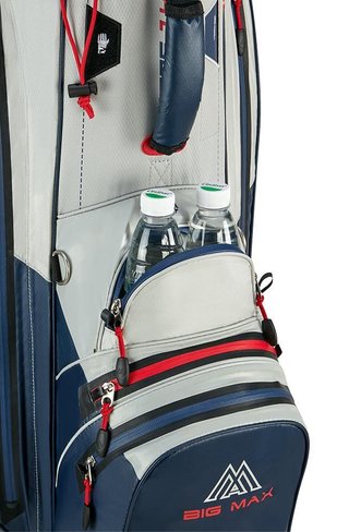 Big Max Aqua Tour 4 cart bag, biało/granatowo/czerwony