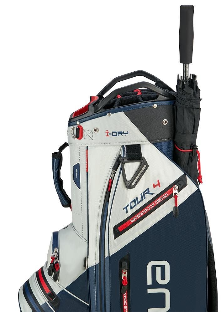 Big Max Aqua Tour 4 cart bag, biało/granatowo/czerwony