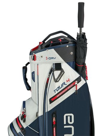 Big Max Aqua Tour 4 cart bag, biało/granatowo/czerwony