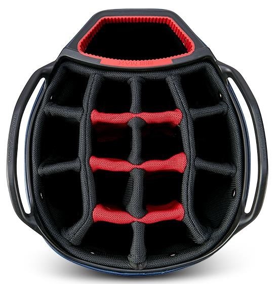Big Max Aqua Tour 4 cart bag, biało/granatowo/czerwony
