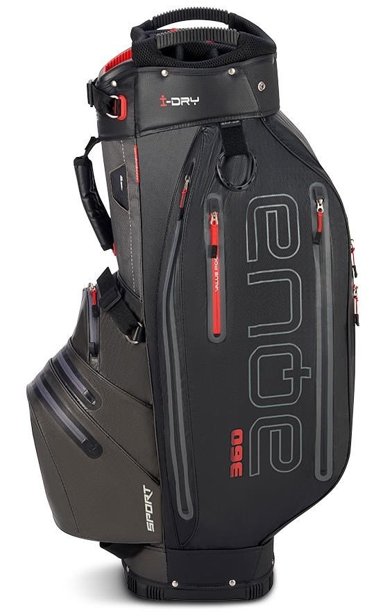 Big Max Aqua Sport 360 cart bag, szaro/czarno/czerwony