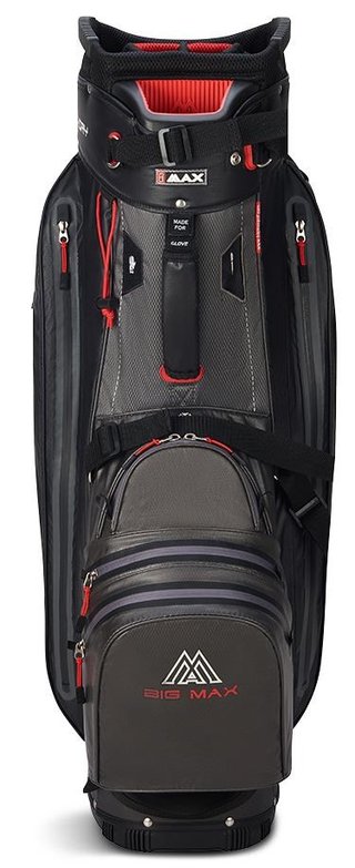 Big Max Aqua Sport 360 cart bag, szaro/czarno/czerwony