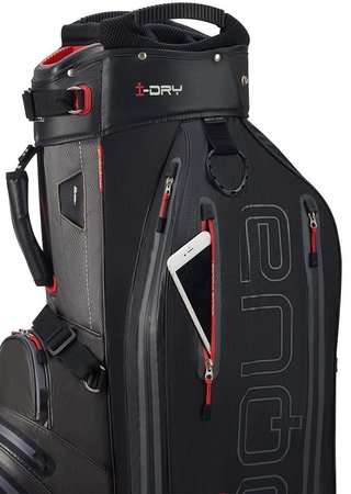 Big Max Aqua Sport 360 cart bag, szaro/czarno/czerwony