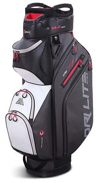 Big Max Dri Lite Style cart bag, szaro/biało/czerwony