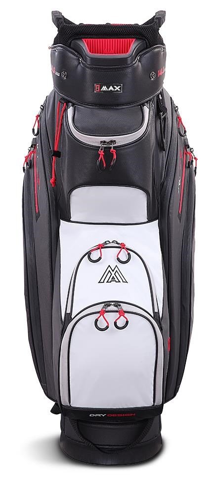 Big Max Dri Lite Style cart bag, szaro/biało/czerwony