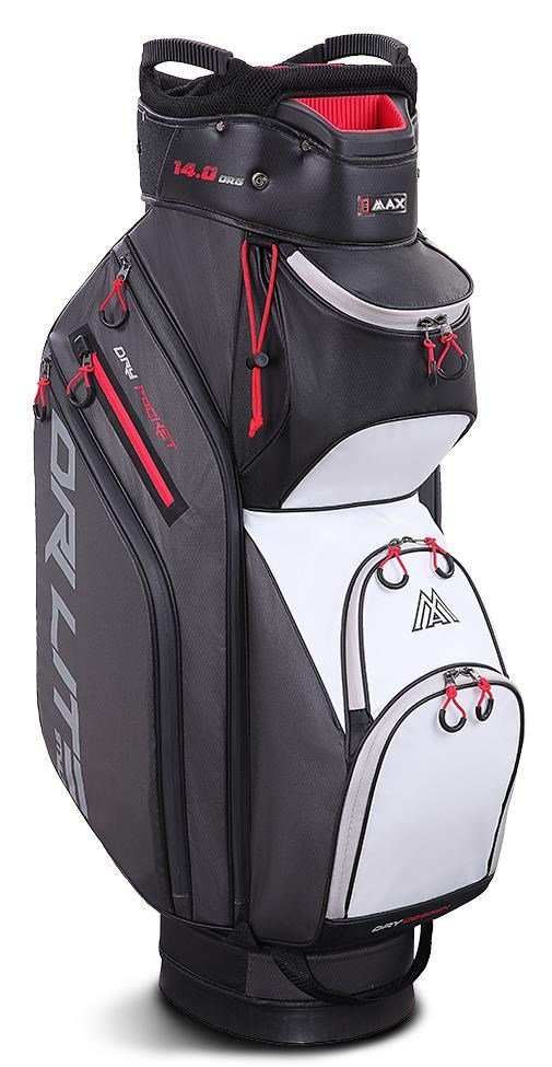 Big Max Dri Lite Style cart bag, szaro/biało/czerwony