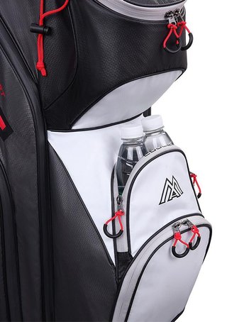 Big Max Dri Lite Style cart bag, szaro/biało/czerwony