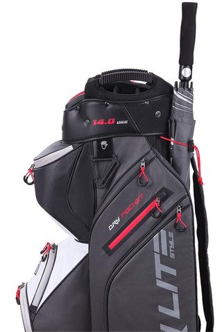 Big Max Dri Lite Style cart bag, szaro/biało/czerwony