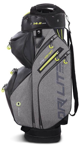 Big Max Dri Lite Style cart bag, szaro/czarno/limonkowy