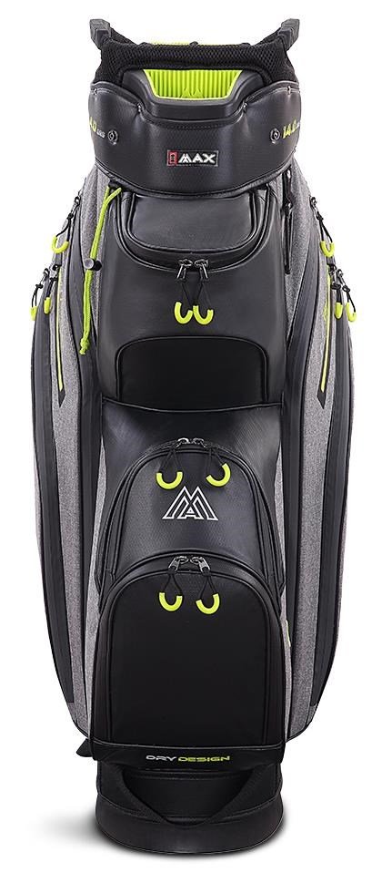 Big Max Dri Lite Style cart bag, szaro/czarno/limonkowy
