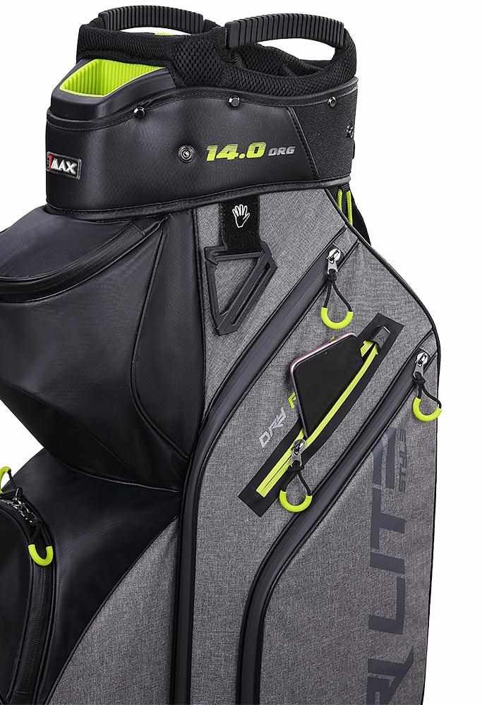 Big Max Dri Lite Style cart bag, szaro/czarno/limonkowy
