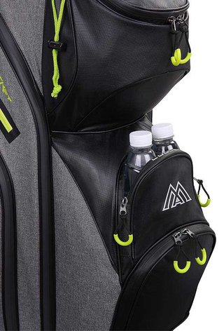 Big Max Dri Lite Style cart bag, szaro/czarno/limonkowy