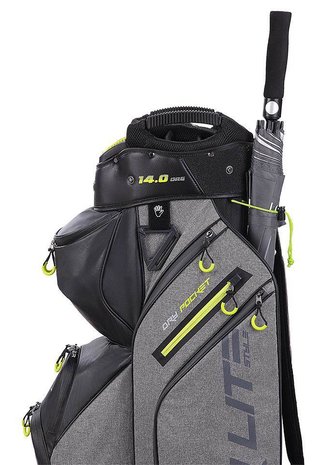 Big Max Dri Lite Style cart bag, szaro/czarno/limonkowy