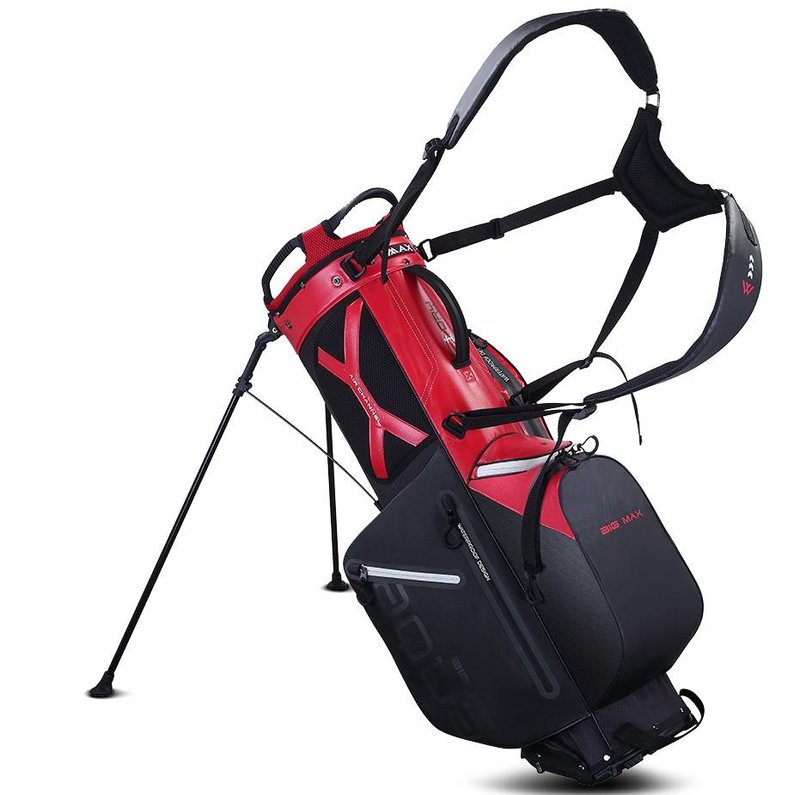 Big Max Aqua Eight G stand bag, czerwono/czarny