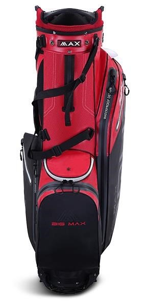 Big Max Aqua Eight G stand bag, czerwono/czarny