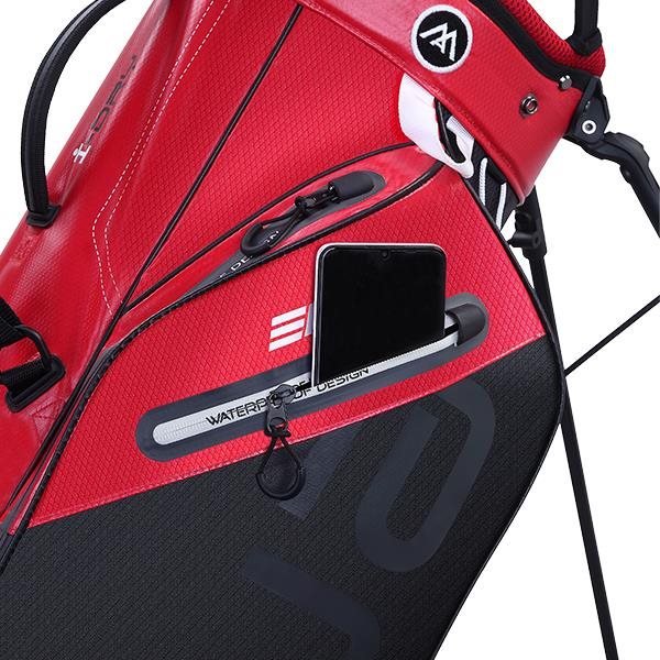 Big Max Aqua Eight G stand bag, czerwono/czarny