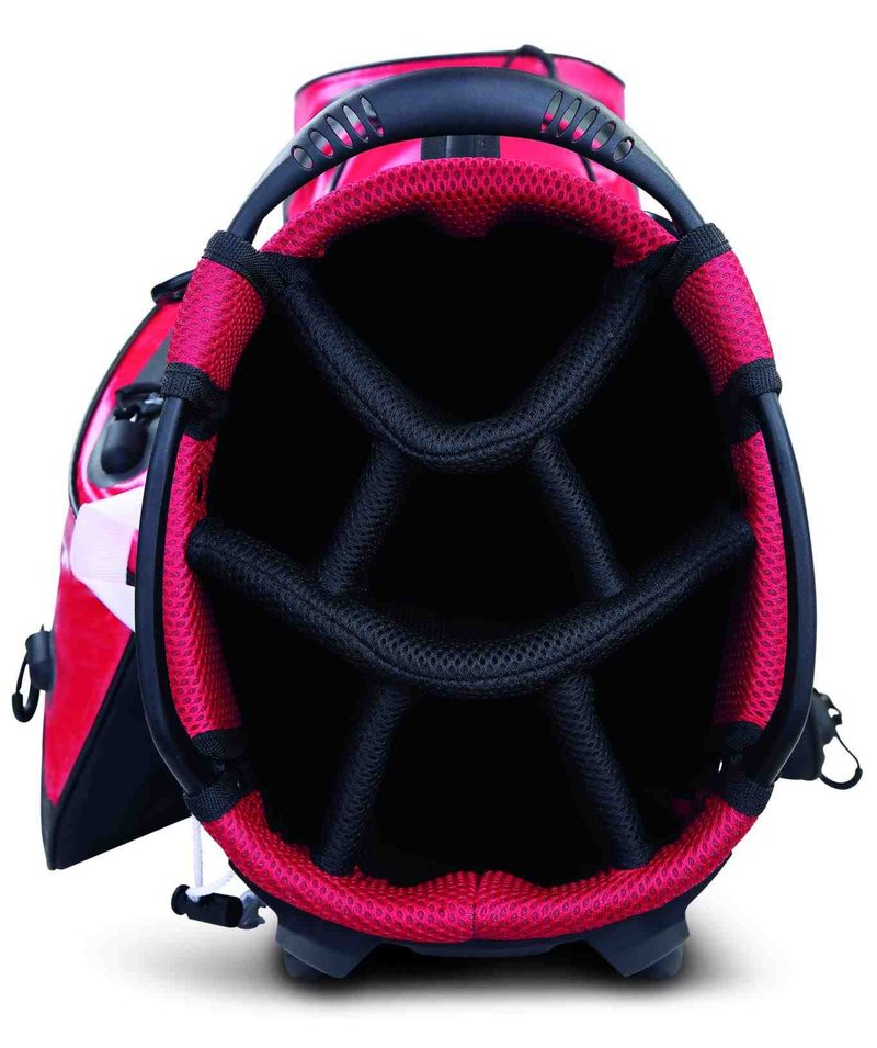 Big Max Aqua Eight G stand bag, czerwono/czarny
