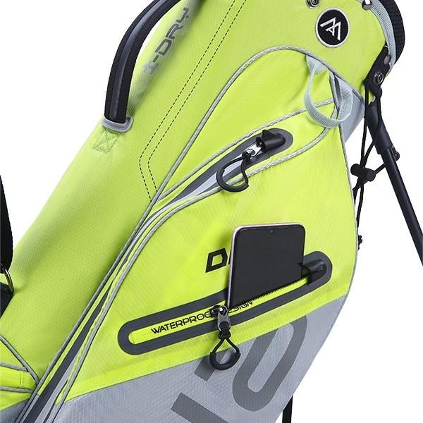 Big Max Aqua Seven G stand bag, limonkowo/srebrny