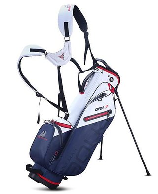 Big Max Aqua Seven G stand bag, biało/granatowo/czerwony