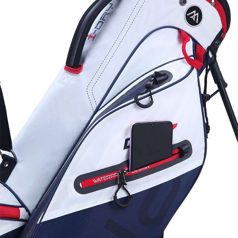 Big Max Aqua Seven G stand bag, biało/granatowo/czerwony