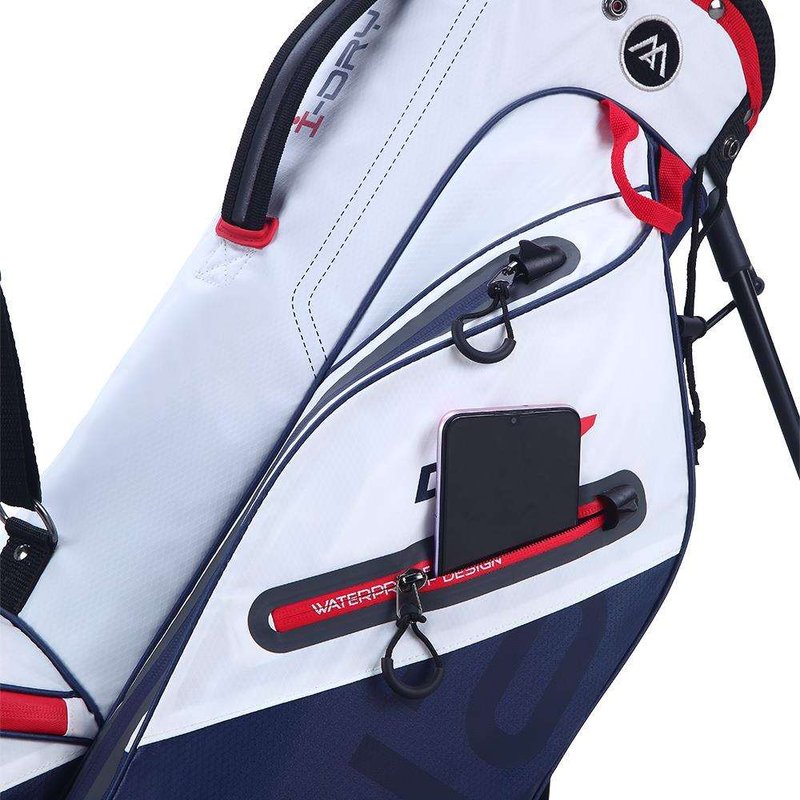 Big Max Aqua Seven G stand bag, biało/granatowo/czerwony