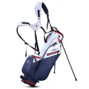 Big Max Aqua Seven G stand bag, biało/granatowo/czerwony