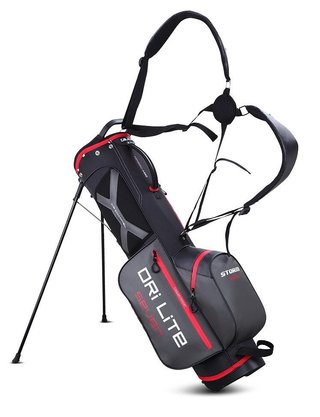 Big Max Dri Lite Seven G stand bag, czarno/czerwony