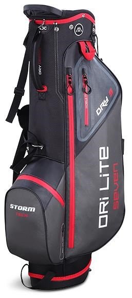 Big Max Dri Lite Seven G stand bag, czarno/czerwony
