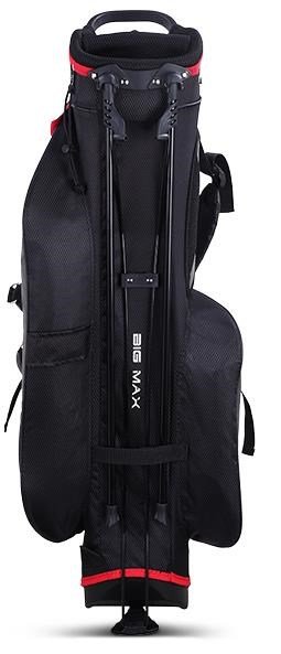Big Max Dri Lite Seven G stand bag, czarno/czerwony