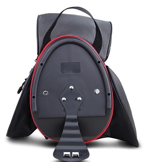 Big Max Dri Lite Seven G stand bag, czarno/czerwony