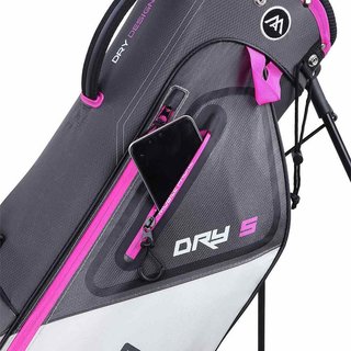Big Max Dri Lite Seven G stand bag, szary/fuksja/biały