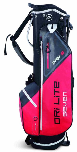 Big Max Dri Lite Seven G stand bag, czerwono/czarny