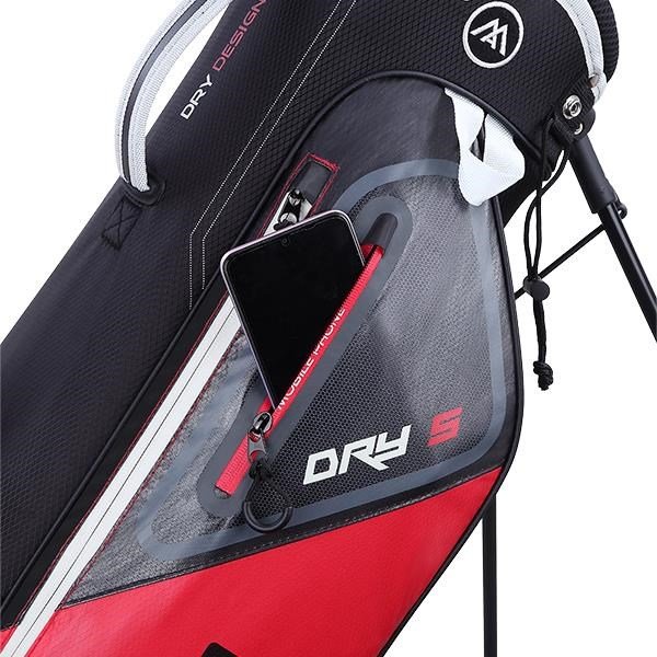 Big Max Dri Lite Seven G stand bag, czerwono/czarny
