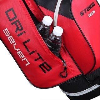Big Max Dri Lite Seven G stand bag, czerwono/czarny