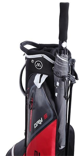 Big Max Dri Lite Seven G stand bag, czerwono/czarny
