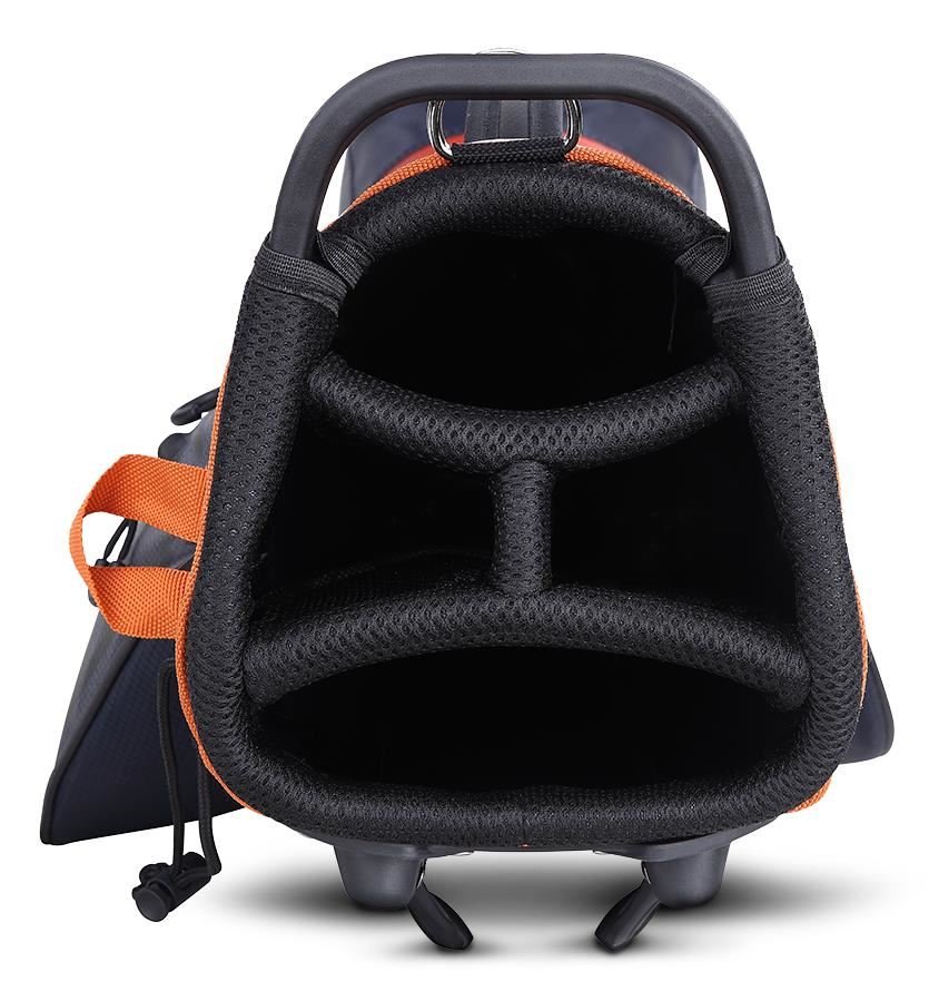 Big Max Dri Lite Seven G stand bag, steel blue/rust/white