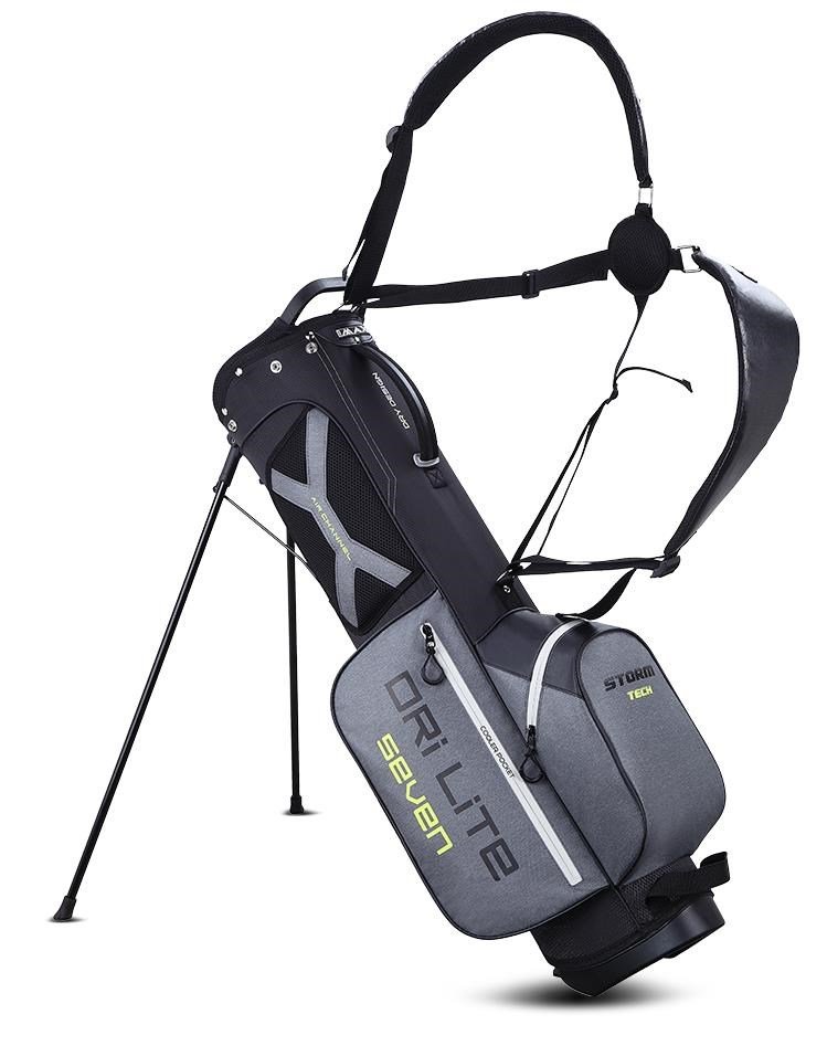 Big Max Dri Lite Seven G stand bag, szaro/limonkowo/czarny