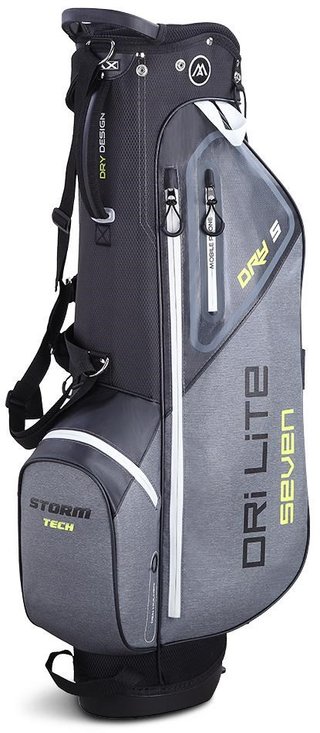 Big Max Dri Lite Seven G stand bag, szaro/limonkowo/czarny