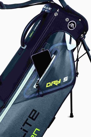 Big Max Dri Lite Seven G stand bag, szaro/limonkowo/czarny