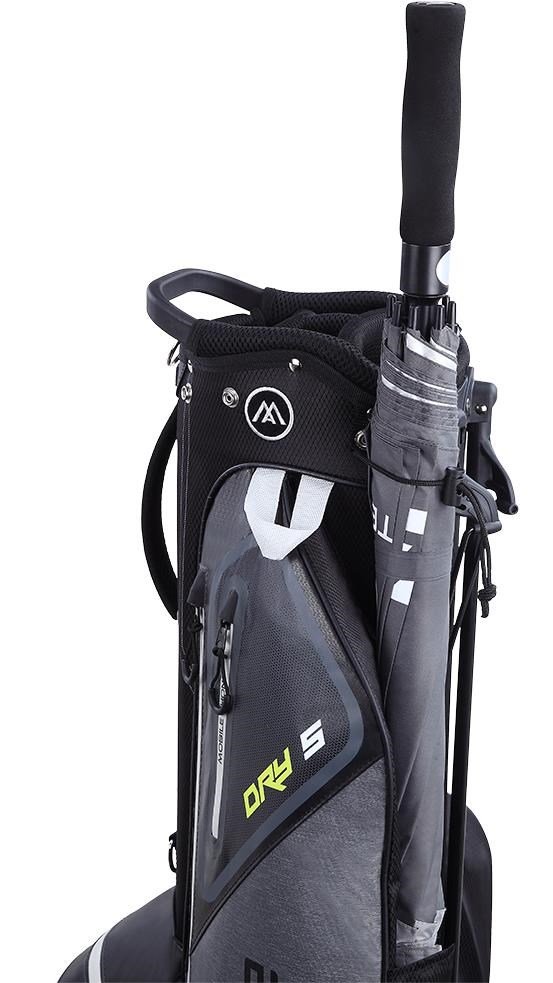 Big Max Dri Lite Seven G stand bag, szaro/limonkowo/czarny