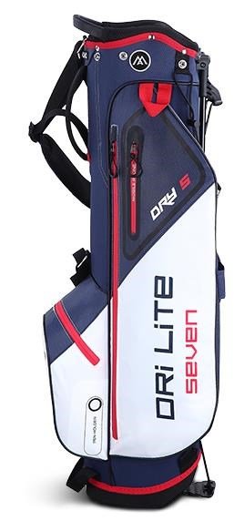 Big Max Dri Lite Seven G stand bag, biało/granatowo/czerwony