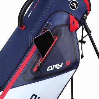Big Max Dri Lite Seven G stand bag, biało/granatowo/czerwony